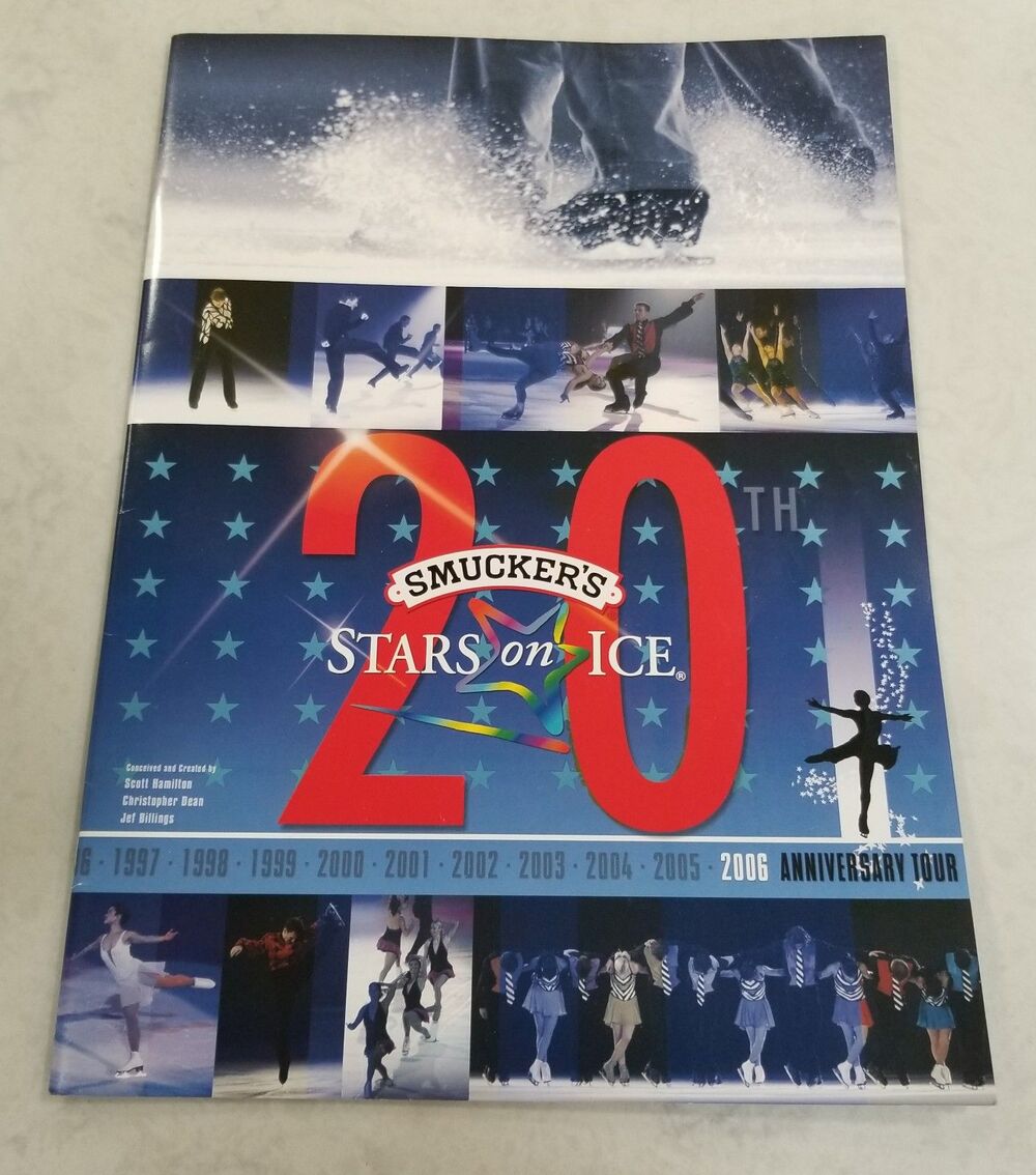 Smucker’s Stars on Ice 20th Anniversary Tour Souvenir Program – 2006